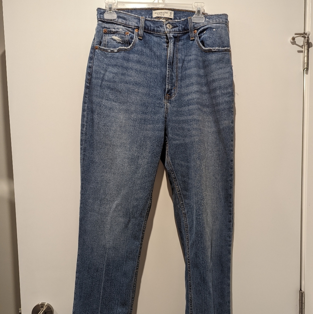 Abercrombie and Fitch Curve Love High Rise Jeans